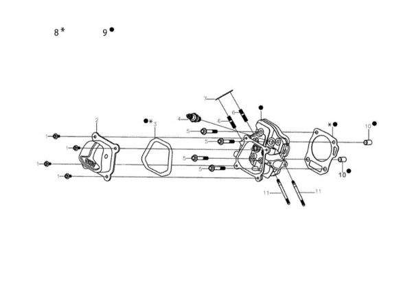 Top cover MH 198 RKS (K800 HC - EURO5) Rotary tiller