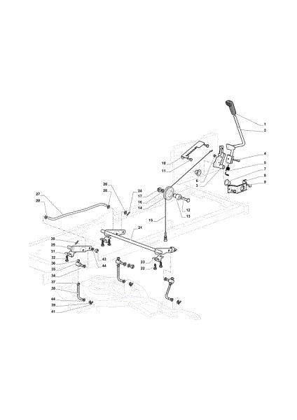 Cutting plate lifting OM 98L/14,5 K H Cat. 2020 Garden tractor