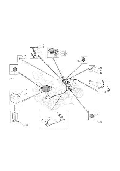 Electrical parts OM 98L/14,5 K H Cat. 2020 Garden tractor