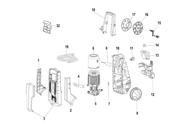 Deck PW 140 C (2020) High-pressure washer
