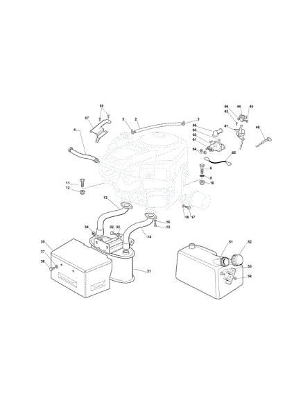 Engine OM 123/22 V Cat. 2021 Garden tractor