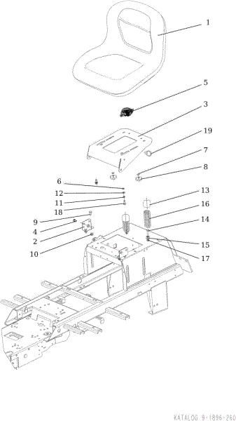 Hood (1/2) OM 92/16KH (K1600AVD) Cat. 2021 Garden tractor