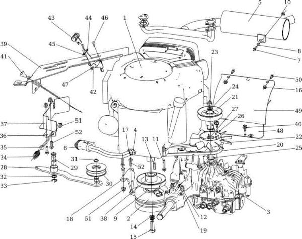 Engine APACHE 92 EVO Cat.2022 Garden tractor