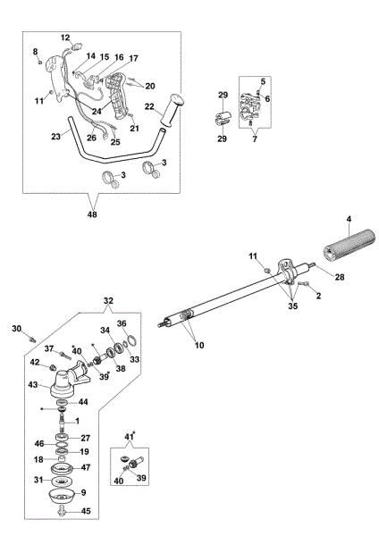Transmission 725 T Brushcutter