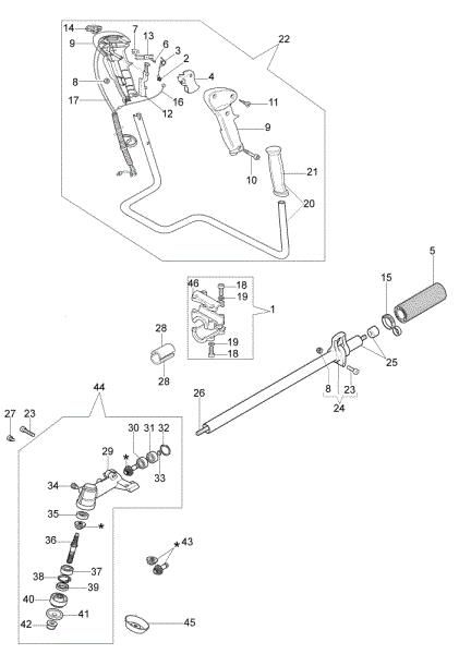 Transmission 725 T Ergo Brushcutter