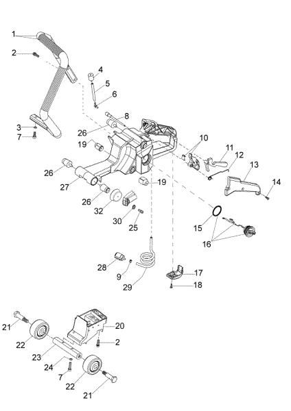 Tank 963 TTA Power cutter