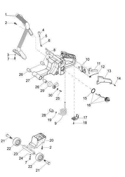 Tank 983 TTA Power cutter