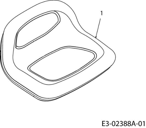 Seat (2/2) POLO 97/13,5 T Cat.2006 Garden tractor