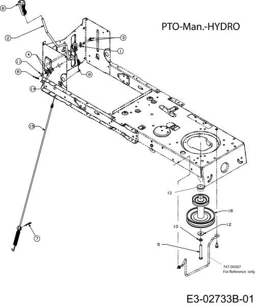 Levers POLO 108/15,5 H Cat.2007 Garden tractor