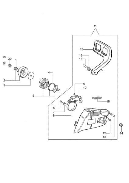 Clutch 940 Chainsaw
