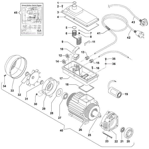 Engine PW 190 High-pressure washer