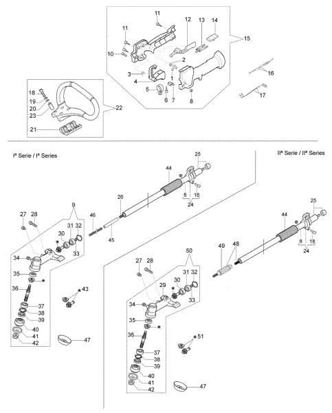 Transmission BC 280 S Brushcutter