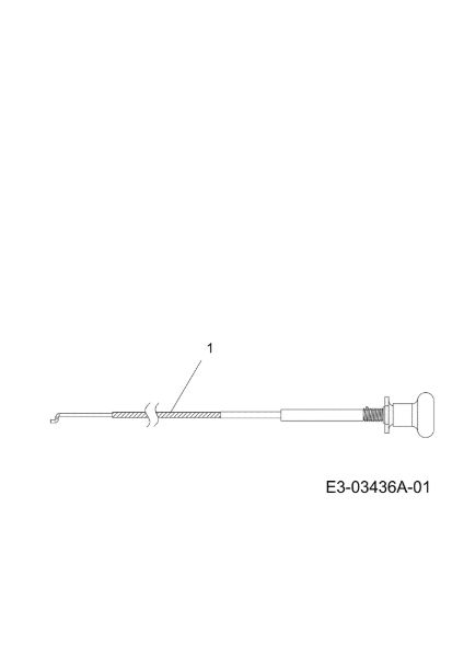 Cable arranque KROSSER 105/17,5 H Cat. 2010 Tractor