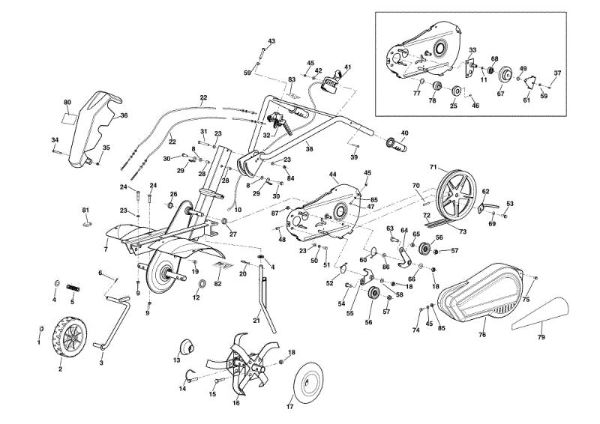 Despiece completo MH 150RK (K700 H - SN T210) Motoazada