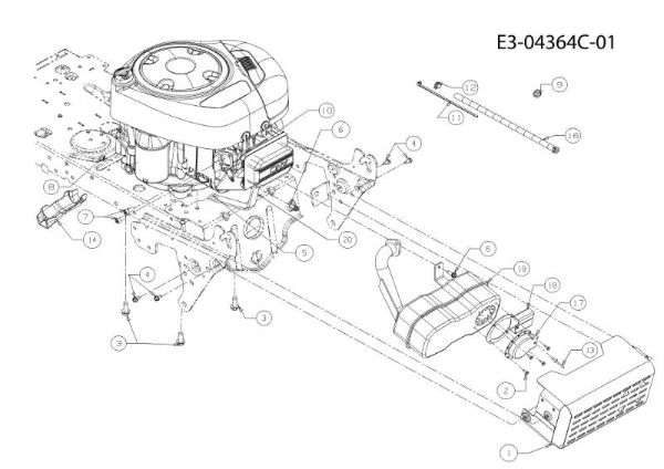 Motor KROSSER 80/12,5 T Cat.2011 Tractor