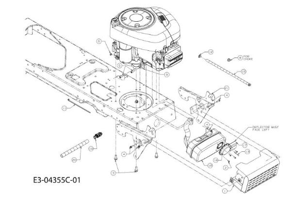 Motor KROSSER 105/17,5 H Cat. 2011 (13XXXXXX636) Tractor