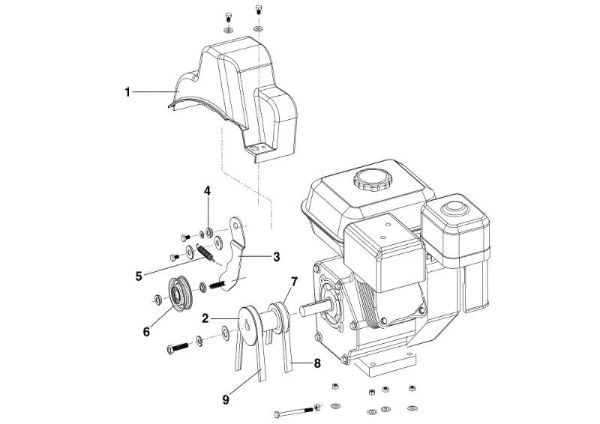 Motor completo ARTIK 62 ELD Turbo nieve
