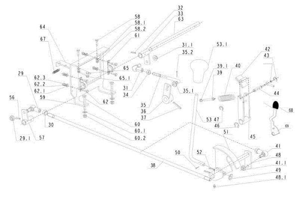 Transmisión (2/2) APACHE 92 4x4 EVO Cat.2013 Tractor