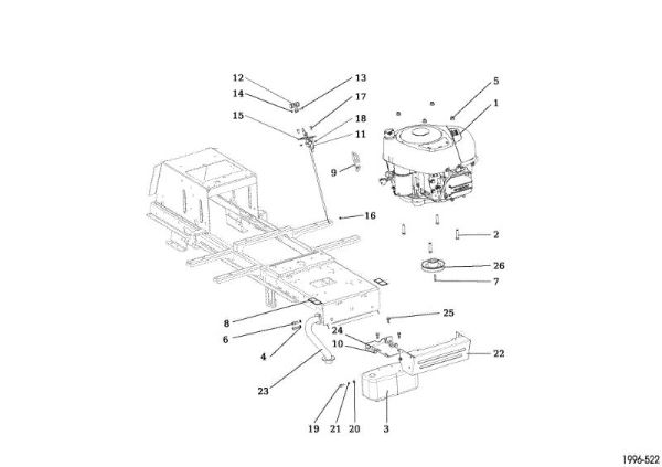 Motor OM 92/13H Cat. 2015 Tractor