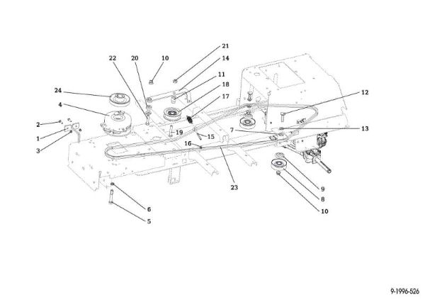 Polea embrague OM 92/13H Cat. 2015 Tractor