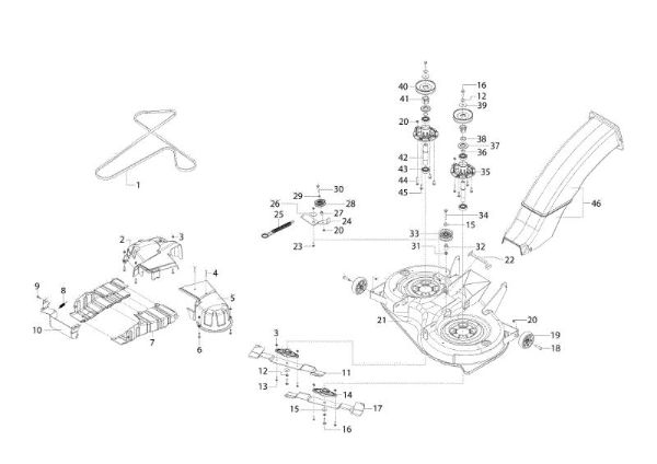 Plataforma de corte OM 105/24 K H Tractor