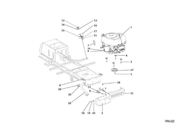 Motor OM 107 L/16 KH (K1600AVD) Cat. 2018 Tractor