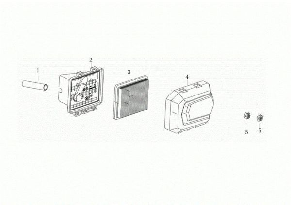 Filtro aire G 44 TK COMFORT PLUS (K605) EURO 5 Cortacesped