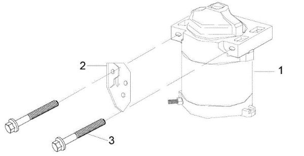 Palanca MISTRAL 72/12,5 K H (3in1) (K1250) EURO 5 Tractor
