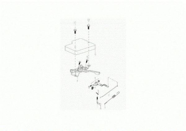 Palnca compl. MH 155 K Motoazada