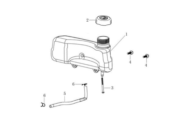 Tanque G 48 TKE COMFORT PLUS (K655LI) EURO 5 Cortacesped