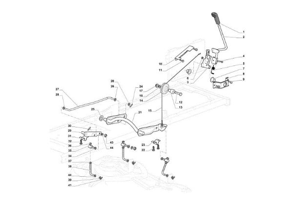 Sistema de regulación altura plato de corte OM 84/14,5 K H Cat. 2020 Tractor