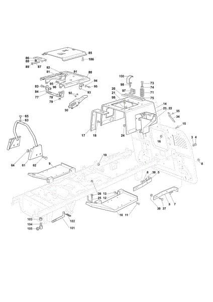 Bastidor OM 103/22 V Cat. 2020 Tractor