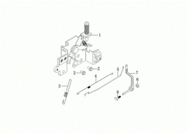 Palnca compl. G 53 TK ALL ROAD PLUS 4 (K805) EURO 5 50Y Cortacésped