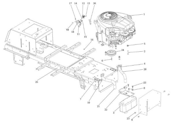 Motor OM 106/22 H Change Cat. 2023 Tractor