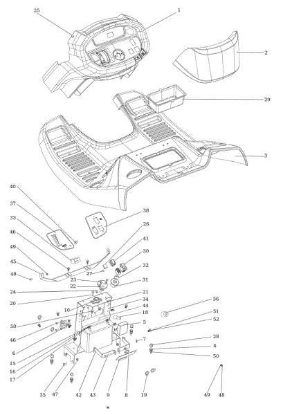 Salpicadero OM 106/22 H Change Cat. 2023 Tractor