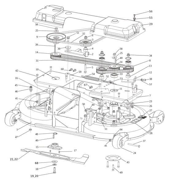Plataforma de corte (1/2) OM 106/22 H Cat. 2023 Tractor