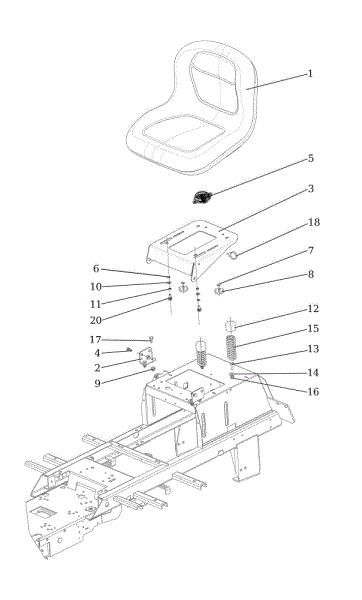 Carcasa (1/3) OM 107 L/24 KH (K2400AVD V-Twin - EURO5) Cat. 2023 Tractor