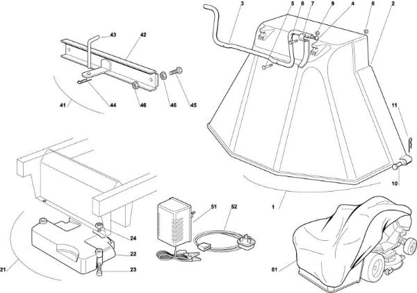Accesorios a demanda OM 92C/13,5M Cat.2001 Tractor