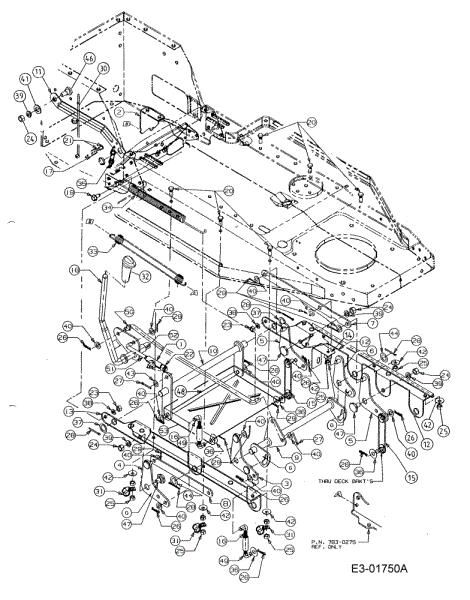 Alzamiento plato de corte POLO 96 M Tractor
