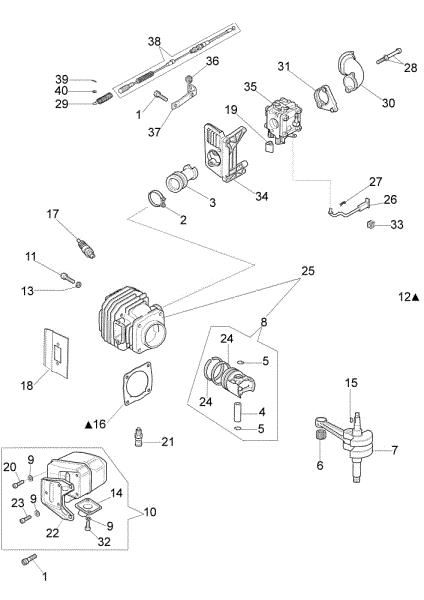 Grupo motor MTL 85 R Mototaladro