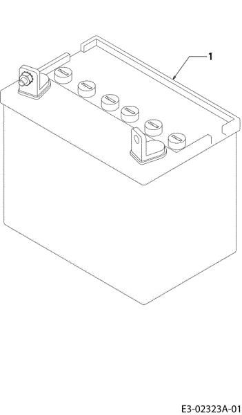 Bateria POLO 108/17 H Tractor