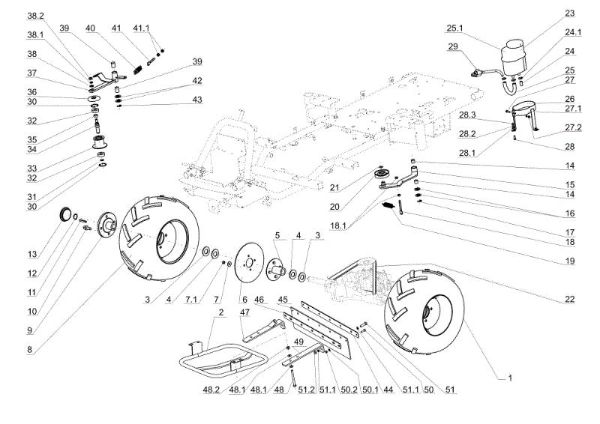 Eje posterior APACHE 92 Cat.2006-2007 Tractor