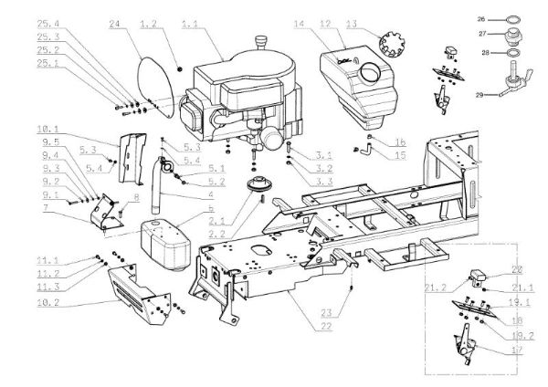 Motor OM 104J/15,5H Cat.2006-2007 Tractor