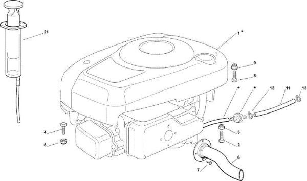 Motor OM 63C/6,5M Cat.2007 Tractor
