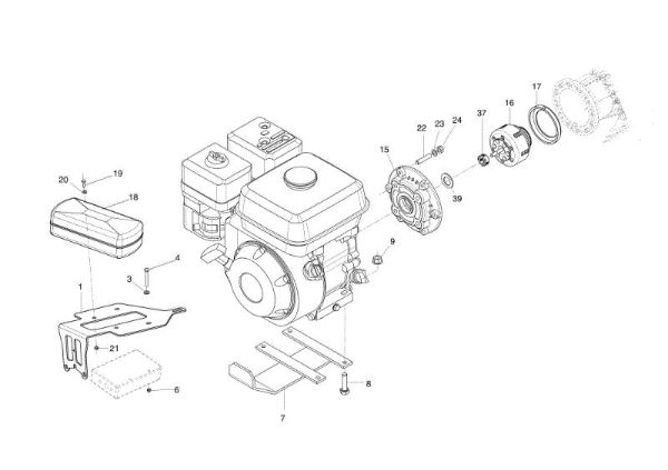 Embrague FC 130 S (2020) Segadora