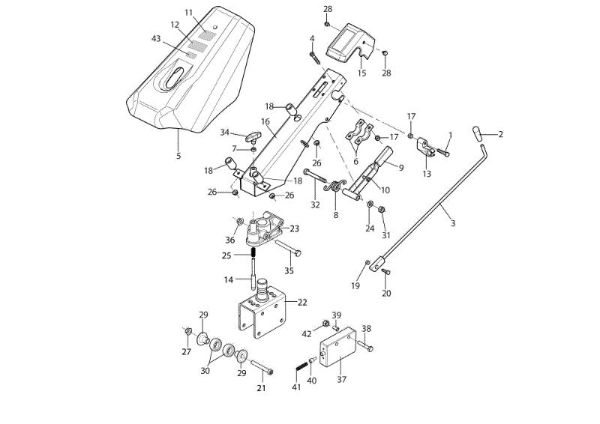 Cofre y columna FC 120 S Segadora